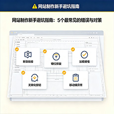 西区建站-网站制作新手避坑指南：5个最常见的错误与对策