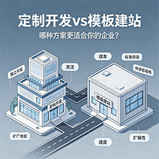 西区建站-定制开发vs模板建站：哪种方案更适合你的企业？