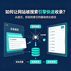 西区建站-如何让网站被搜索引擎快速收录？