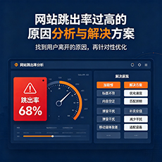 西区建站-网站跳出率过高的原因分析与解决方案