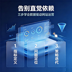 攀枝花建站-告别直觉依赖：三步学会数据驱动网站运营