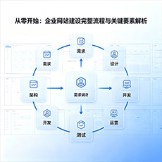 西区建站-从零开始：企业网站建设完整流程与关键要素解析