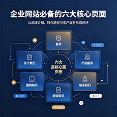 攀枝花建站-企业网站必备的六大核心页面